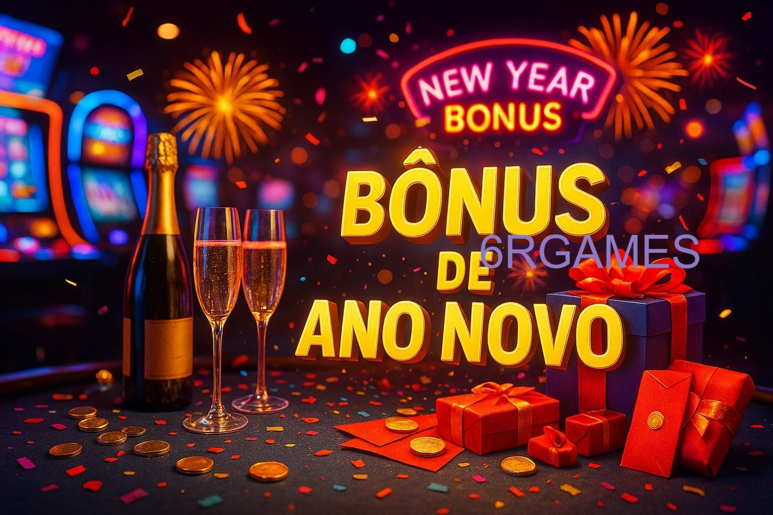 Promoções de Ano Novo no 6RGAMES